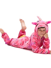 cheap Onesie Costumes-Kid&#039;s Galaxy Rainbow Stars Onesie Costume Carnival Costume Unicorn Flying Horse Onesie Pajamas Kigurumi Pajamas Funny Costume For Boys and Girls Christmas Carnival Children&#039;s Day Cartoon