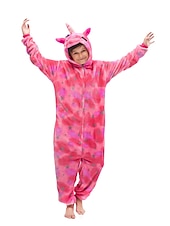 cheap Onesie Costumes-Kid&#039;s Galaxy Rainbow Stars Onesie Costume Carnival Costume Unicorn Flying Horse Onesie Pajamas Kigurumi Pajamas Funny Costume For Boys and Girls Christmas Carnival Children&#039;s Day Cartoon