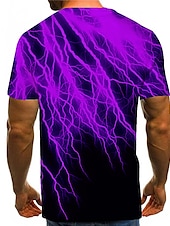 abordables T-shirts grande taille pour hommes-Homme Grande Taille Chemise Grand et grand Graphic Col Rond Imprimer Manche Courte Eté Exagéré Design basique Grand et grand du quotidien Hauts