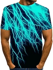 abordables T-shirts grande taille pour hommes-Homme Grande Taille Chemise Grand et grand Graphic Col Rond Imprimer Manche Courte Eté Exagéré Design basique Grand et grand du quotidien Hauts