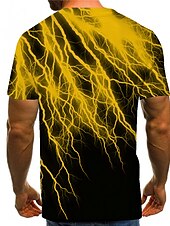 abordables T-shirts grande taille pour hommes-Homme Grande Taille Chemise Grand et grand Graphic Col Rond Imprimer Manche Courte Eté Exagéré Design basique Grand et grand du quotidien Hauts