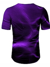 cheap 3D T shirts-Men&#039;s Graphic T shirt Short Sleeve T shirt Round Neck Shirt Basic Daily Black Yellow Blue Clothing Apparel Normal S M L XL 2XL 3XL