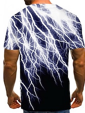 abordables T-shirts grande taille pour hommes-Homme Grande Taille Chemise Grand et grand Graphic Col Rond Imprimer Manche Courte Eté Exagéré Design basique Grand et grand du quotidien Hauts