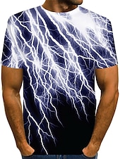 abordables T-shirts grande taille pour hommes-Homme Grande Taille Chemise Grand et grand Graphic Col Rond Imprimer Manche Courte Eté Exagéré Design basique Grand et grand du quotidien Hauts