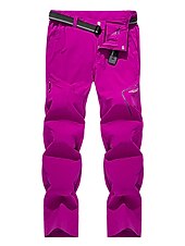 cheap Bottoms-Women&#039;s Hiking Pants Trousers Outdoor Waterproof Quick Dry Lightweight Soft Pants / Trousers Bottoms Zipper Pocket Dark Grey Army Green Camping / Hiking Hunting Fishing S M L XL XXL / Summer
