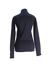 cheap Ice Skating Dresses , Pants &amp; Jackets-Figure Skating Fleece Jacket Women&#039;s Girls&#039; Ice Skating Jacket Outfits Black Patchwork Stretchy Training Skating Wear Thermal Warm Handmade Long Sleeve Ice Skating Winter Sports Figure Skating
