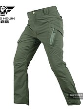 お買い得  ボトムス-作業パンツ 戦術パンツ 軍隊 アウトドア リップストップ グレー カーキ色 グリーン ブラック S M L XL XXL