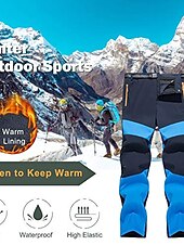 preiswerte Unterteile-herren trekkinghose gefütterte softshellhose wanderhose funktionshose schnell trocknende hosen männer freizeithose outdoorhose stretch arbeitshose-blau-4xl