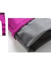 preiswerte Unterteile-Damen Wanderhosen Fleecegefütterte Hosen Wintermantel Softshellhosen Winter Außen Thermowarm Fleece-Futter Winddicht Multi-Pocket Hosen Unterteile Schwarz Armeegrün Angeln Klettern Strand S M L XL XXL