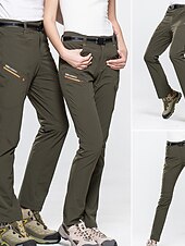 preiswerte Unterteile-Herren Wanderhose Wanderhosen Sommer Außen Wasserdicht Komfort Atmungsaktiv Rasche Trocknung Unten Schwarz Armeegrün Elastan Jagd Angeln Camping / Wandern / Höhlenforschung L XL XXL XXXL 4XL
