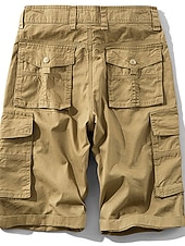 economico Classico-Per uomo Pantaloncini Tattici Pantaloncini cargo Pantaloncini mimetici Mimetico Ripstop Traspirante Sport &amp; Outdoor Militare Giallo Verde militare