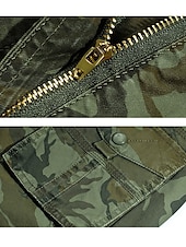 economico Classico-Per uomo Pantaloncini Tattici Pantaloncini cargo Pantaloncini mimetici Mimetico Ripstop Traspirante Sport &amp; Outdoor Militare Giallo Verde militare