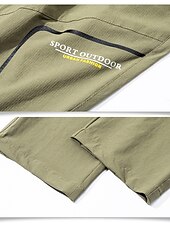 cheap Bottoms-Women&#039;s Hiking Pants Trousers Outdoor Waterproof Quick Dry Lightweight Soft Pants / Trousers Bottoms Zipper Pocket Dark Grey Army Green Camping / Hiking Hunting Fishing S M L XL XXL / Summer
