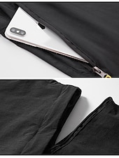 billige Bunner-Herre Konvertible bukser Turbukser Sommer Utendørs Vindtett Regn-sikker Pustende Hurtigtørkende Bunner Svart Militærgrønn Camping / Vandring Fisking Vandring L XL XXL XXXL 4XL / Elastisk
