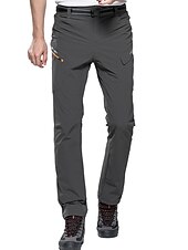 preiswerte Unterteile-Herren Wanderhose Wanderhosen Sommer Außen Wasserdicht Komfort Atmungsaktiv Rasche Trocknung Unten Schwarz Armeegrün Elastan Jagd Angeln Camping / Wandern / Höhlenforschung L XL XXL XXXL 4XL