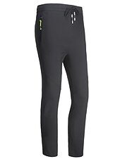 abordables Pantalones y shorts-Mujer Pantalones para senderismo Verano Al aire libre Transpirable Secado rápido Elástico Ligero Pantalones / Sobrepantalón Prendas de abajo Cordón Bolsillo con cremallera Cintura elástica Negro