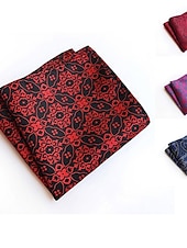 economico Cravatte e papillon da uomo-Per uomo Cravatte Fazzoletti da taschino Foulard Ascot Da ufficio A strisce