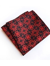 economico Cravatte e papillon da uomo-Per uomo Cravatte Fazzoletti da taschino Foulard Ascot Da ufficio A strisce