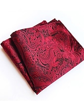 economico Cravatte e papillon da uomo-Per uomo Cravatte Fazzoletti da taschino Foulard Ascot Da ufficio A strisce