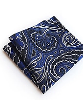 economico Cravatte e papillon da uomo-Per uomo Cravatte Fazzoletti da taschino Foulard Ascot Da ufficio A strisce