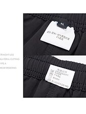 abordables Pantalones y shorts-Mujer Pantalones para senderismo Verano Al aire libre Transpirable Secado rápido Elástico Ligero Pantalones / Sobrepantalón Prendas de abajo Cordón Bolsillo con cremallera Cintura elástica Negro