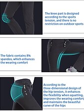 abordables Pantalones y shorts-Mujer Pantalones para senderismo Verano Al aire libre Transpirable Secado rápido Elástico Ligero Pantalones / Sobrepantalón Prendas de abajo Cordón Bolsillo con cremallera Cintura elástica Negro