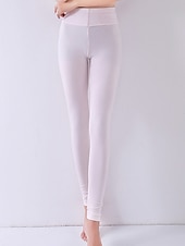 economico Leggings e collant da yoga-Per donna Collant Ghette Grigio scuro Rosa Melanzana Viola Vita alta Essenziale Morbido Palestra Yoga Elasticizzato Lunghezza intera Traspirabilità Tinta unica M (altezza 150-158) XL (altezza / magro