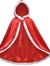 cheap Girls&#039; Costumes-Princess Fairytale Elsa Cloak Girls&#039; Movie Cosplay A-Line Slip Purple Yellow Fuchsia Dress Shawl Christmas Masquerade World Book Day Costumes