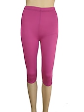 preiswerte Einfarbige Leggings-Damen Casual Sport Leggins Capri-Shorts Scrunch Hintern Shorts Elastische Taille Wadenlänge Hose Täglich Yoga elastisch Baumwollmischung Leicht Sport Hoher Taillenbund Schlank Graues Grün 7 Punkte