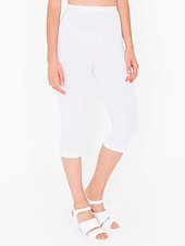 preiswerte Einfarbige Leggings-Damen Casual Sport Leggins Capri-Shorts Scrunch Hintern Shorts Elastische Taille Wadenlänge Hose Täglich Yoga elastisch Baumwollmischung Leicht Sport Hoher Taillenbund Schlank Graues Grün 7 Punkte