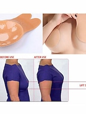 baratos Sutiãs-sutiãs femininos&amp;amp;bralettes sem alças cobertura total cor sólida sexy micro-elástico push up invisível festa de encontro&amp;amp;noite algodão preto / dia dos namorados / dia dos namorados roupas para