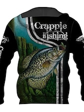 abordables Sweats à capuche pour hommes-Homme Graphic Poissons Sweat à capuche Sweats à Capuche Sweat-shirt Sweat à capuche manche longue Sweat à capuche Capuche Vêtement de rue 3D effet Sport &amp; Loisir du quotidien Noir Bleu Roi Imprimer