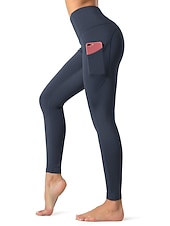 Χαμηλού Κόστους Γιόγκα κολάν &amp; καλσόν-Γυναικεία Καλσόν Κολάν Σκούρο γκρι Βαθυγάλαζο Μαύρο Μεσαία Μέση Βασικό Αθλήματα Γιόγκα Καταλληλότητα Γυμναστήριο Μικροελαστικό Μέχρι τον αστράγαλο Έλεγχος κοιλιάς Μονόχρωμο XS Τ M L XL / Πολύ στενό