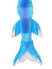 abordables Maillot de bain sirène-Enfants Fille Trois pièces Maillots de bain sirène Maillot de Bain Bikini Bikini Natation Le Jour des enfants Bloc de couleur Le style mignon Sexy Imprimer Maillots de bain 3-10 ans Eté Bleu