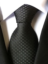 economico Cravatte e papillon da uomo-Per uomo Cravatte Lavoro Matrimonio Gentiluomo A righe Formale Affari