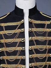 economico Cime-Elegante Classico Retrò Vintage Costume da festa Mascherata Completi &amp; Blazer Principe Uniformi Cosplay Gentiluomo Slim Fit Abito da ballo Costume Per uomo Halloween Mascherata Matrimonio Mascherata