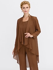 billige mors wraps-Kvinnes Stola Shrug Mors Stola Frakker  Jakker Elegant Solbeskyttelse Lange Ermer Chiffon Bryllups Gjest Stola med Perler Fest Kveld Vår  Høst å imponere