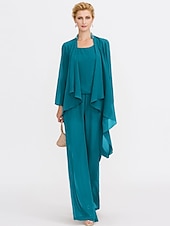 billige mors wraps-Kvinnes Stola Shrug Mors Stola Frakker  Jakker Elegant Solbeskyttelse Lange Ermer Chiffon Bryllups Gjest Stola med Perler Fest Kveld Vår  Høst å imponere