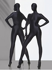 economico Lucide-Tute Zentai Costume Cosplay Catsuit Mummia Costume di Carnevale Tuta Intera Per uomo Per donna Festa Elegante Artistico Tinta unita Capelli di Toyokalon Tactel Costume per Halloween Carnevale