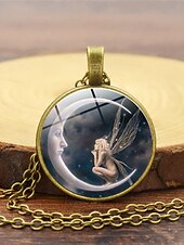 levne Náhrdelníky a přívěsky-Dámské Náhrdelníky Módní ulice MOON Náhrdelníky
