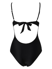 baratos Bodies-Mulheres Normal Maiô Férias Côr Sólida Sem Manga Com Alças Com Transparência Compressão abdominal Festa Diário Normal Preto Vinho Azul Marinha Verão