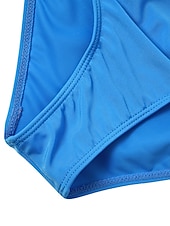 abordables Robes de bain-Maillots de bain pour femmes Robes de bain 2 pièces Maillot de bain Tankini coquin Halter 2 pièces Maillot de bain Modeste Robes de bain Push Up Dos ouvert Vacances Plage Détente Imprimé floral V Fil