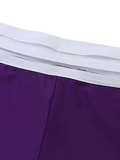 abordables Robes de bain-Femme Grande Taille Maillots de Bain Tankini 2 pièces Robe de Bain Maillot de bain 2 Pièces Maillots de bain modestes Dos ouvert Imprimé pour les grosses poitrines Vacances Le style mignon Floral