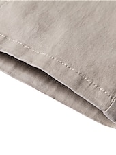 economico Chino-pantaloni cargo da uomo elastico in vita tasche multiple pantaloni a tutta lunghezza casual anelastico tinta unita sport all&#039;aria aperta vita media verde militare nero kaki blu navy s m l xl xxl