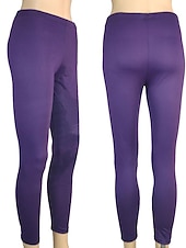 abordables Leggings unis-collants de mode pour femmes leggings pantalons pleine longueur week-end décontracté extensible uni contrôle du ventre bout à bout maigre rose rouge 2xl