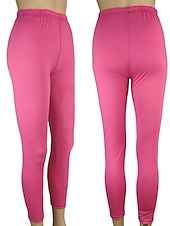 abordables Leggings unis-collants de mode pour femmes leggings pantalons pleine longueur week-end décontracté extensible uni contrôle du ventre bout à bout maigre rose rouge 2xl