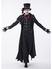 Χαμηλού Κόστους Αποκριάτικες στολές-Vampires Σύνολα Φανταστική φορεσιά ΜΑΣΚΕ παρτυ Steampunk Ενηλίκων Ανδρικά Απόκριες Επίδοση Εύκολες αποκριάτικες στολές Ντύνομαι