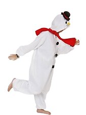 abordables Disfraces de mono-Muñeco de Nieve Pijamas de navidad Disfraz de mono Hombre Mujer Navidad Carnaval Nochebuena Navidad Adultos Fiesta Navidad Pijama Mono