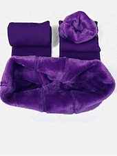 abordables Leggings en polaire-Femmes Pantalon en polaire Collants Leggings Mode Longueur complète Couleur Unie Lifting des fesses Confort Contrôle du ventre Élastique Décontracté Quotidien Noir Grise