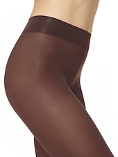 economico collant-Per donna Calze Collant Sollevamento dei glutei Modellamento delle gambe Elevata elasticità Sensuale C Carne Nero Taglia unica